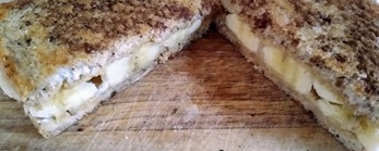PeanutButterandBananaToastie